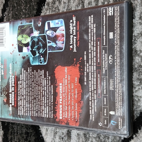 UNRATED DIRECTOR'S CUT LAID TO REST DVD HORROR MOVIE - Picture 5 of 8